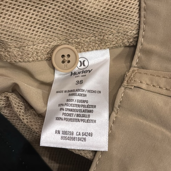 Hurley Hybrid Walkshort, Size 36, NWT - Picture 8 of 10
